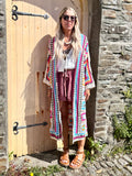 Granny square kimono cardigan