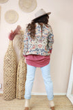 Floral tapestry jacket