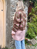 Floral quilted jacket