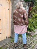 Floral quilted jacket