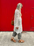 Circle crochet tunic