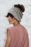 Multiway stripe beanie (Earth toned)