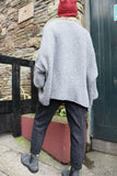 Polo neck jumper (Grey)