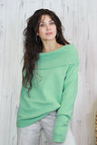 Bardot jumper (Mint)