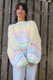 Pastel stripe jumper
