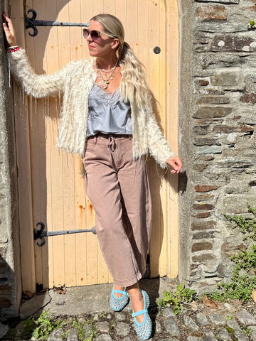 Sequin embellished jacket