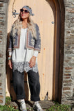 Boho embroidered jacket