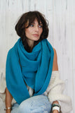 Soft knit scarf (Deep teal)