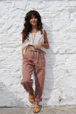 Balloon leg jeans (Copper)