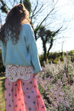 Soft knit cardigan (Baby blue)