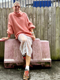 Sheer sequin skirt
