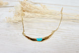 Curve necklace (Gold)