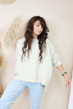 Beige soft knit sweater