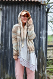 Geometric hoodie