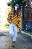 Mustard stripe sweater