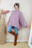 Polo neck jumper (Mauve)