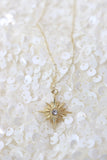 Star burst necklace (Gold)