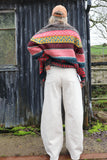 Barrel leg jeans (Cream)