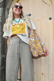 Funky buddha oversized tee