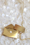 Love letter necklace (Gold)