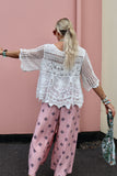 Mosaic printed trousers
