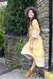 Floral shift dress