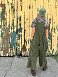 Cord overalls (Khaki)