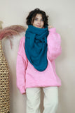 Soft knit scarf (Teal)