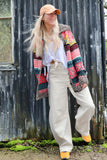 Barrel leg jeans (Cream)