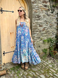 Floral tiered dress