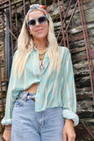 Diamond silky shirt