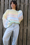 Pastel stripe jumper