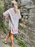 Lilac floral tunic