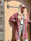 Paisley button up kimono