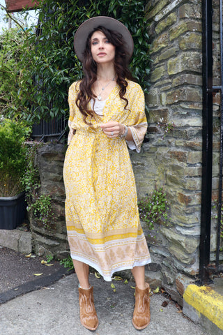Floral shift dress