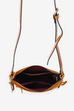 Fringe suede handbag (Camel)