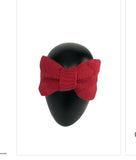 Bow knit headband (Red)