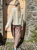 Sequin embellished jacket