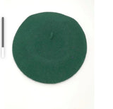 Wool beret (Forrest green)