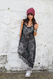 Asymmetrical lace dress