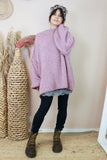 Polo neck jumper (Mauve)