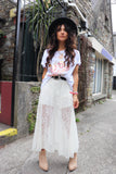 Rose power graphic tee