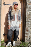Boho embroidered jacket