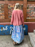 Pink knit jumper
