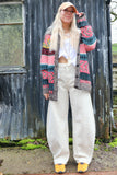 Barrel leg jeans (Cream)