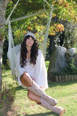 Soft knit cream cardigan