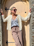 Sequin embellished jacket