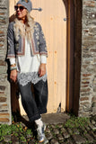 Boho embroidered jacket