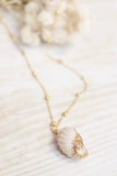 Shell necklace (Gold)