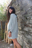 Ditsy floral kimono (mint)